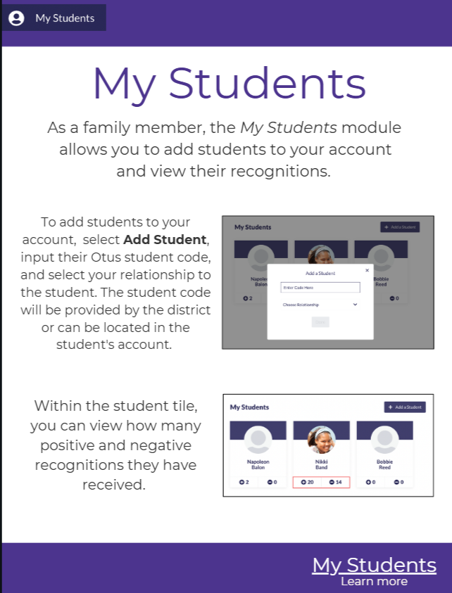 Otus - My Student